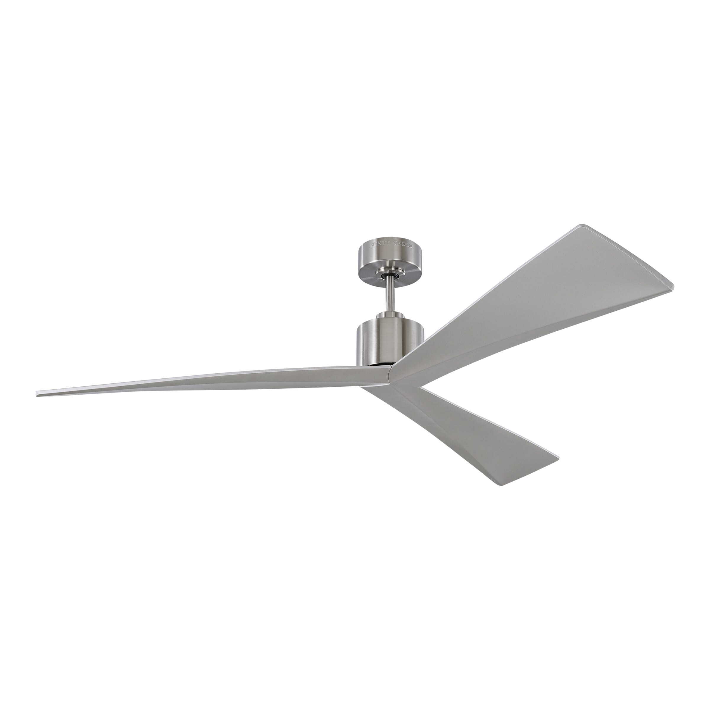 Adler 60" Indoor Ceiling Fan in Brushed Steel