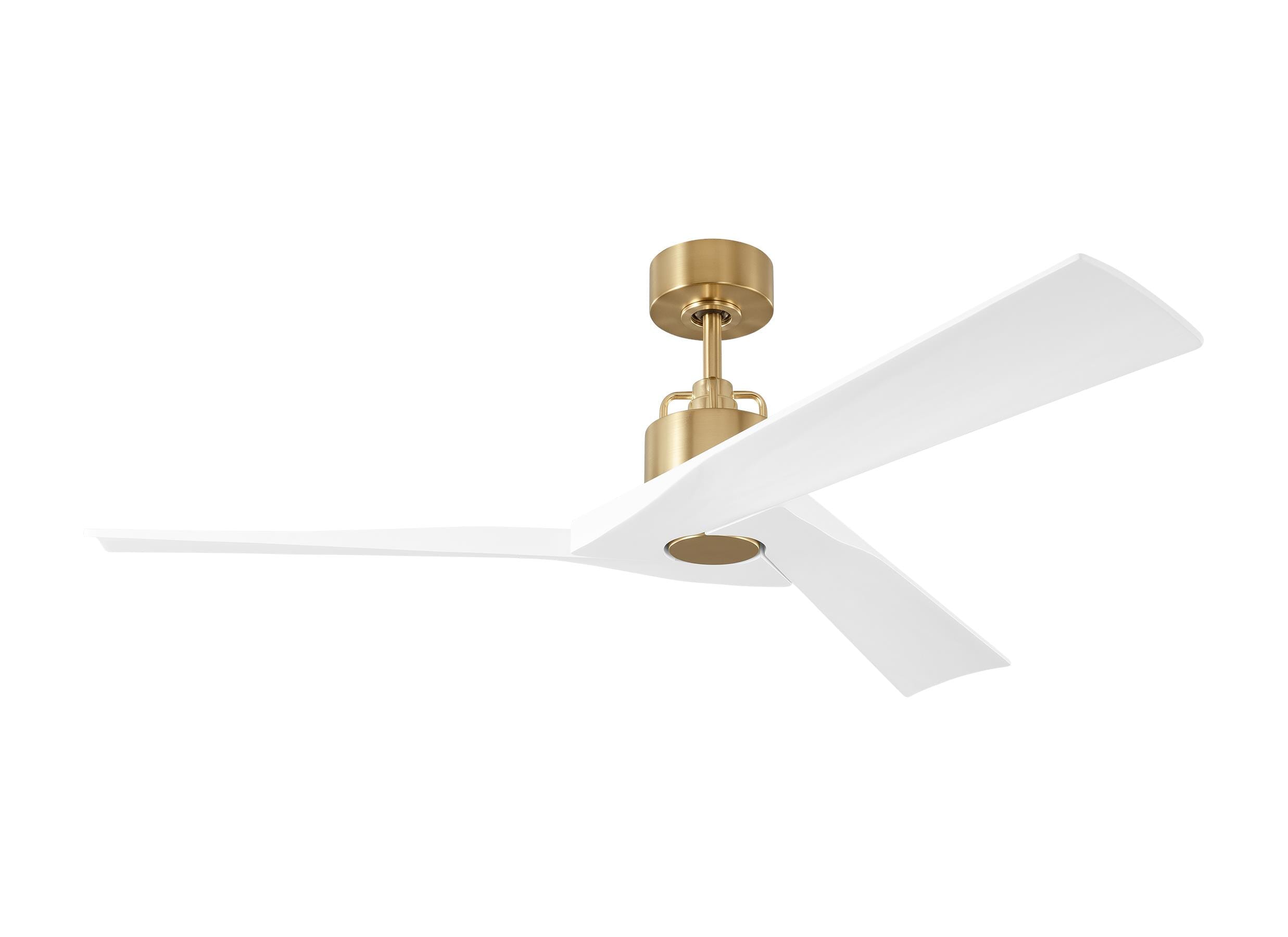 Alma 52" Smart Ceiling Fan in Burnished Brass