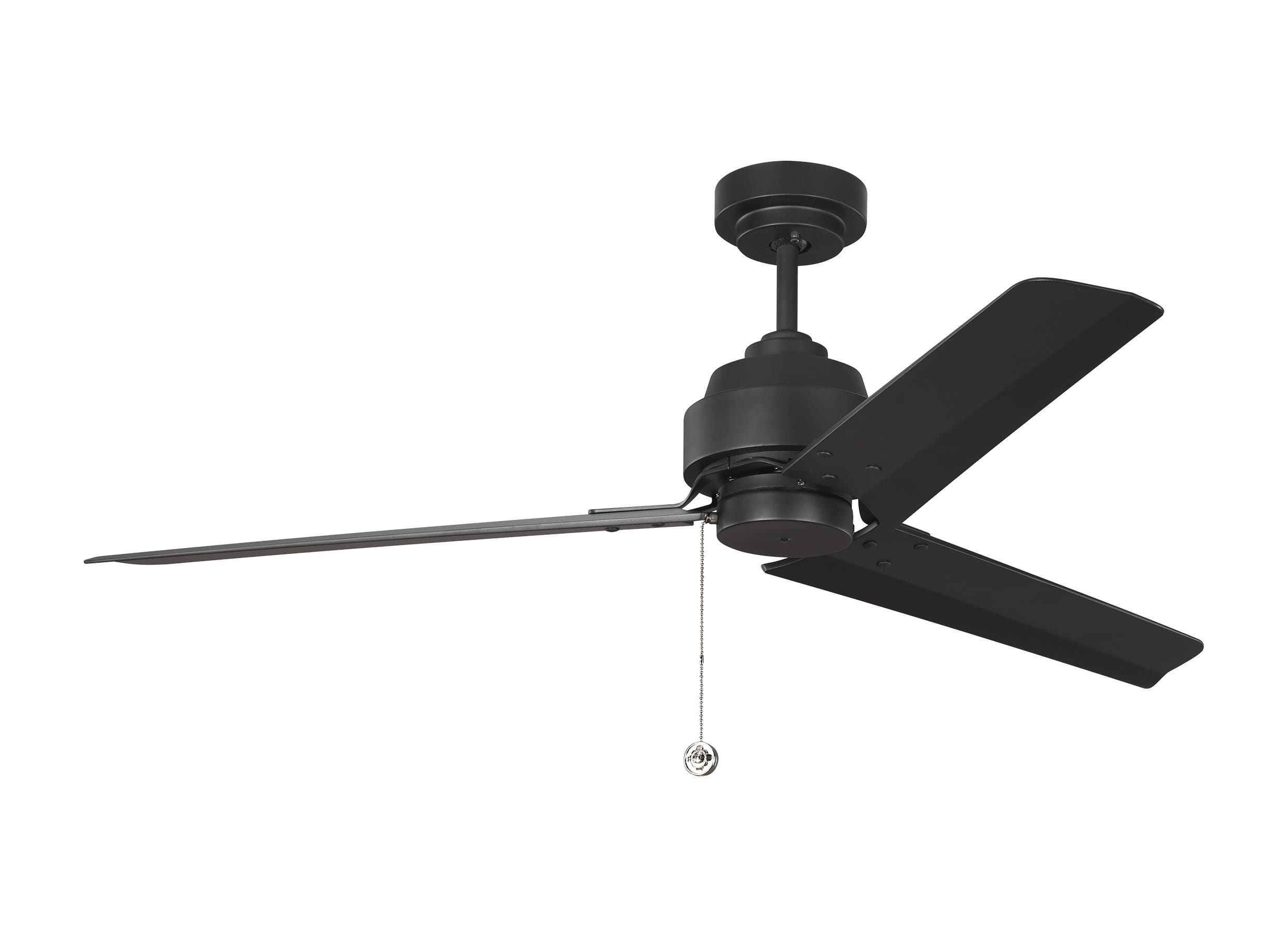 Arcade 54" Indoor Ceiling Fan in Midnight Black