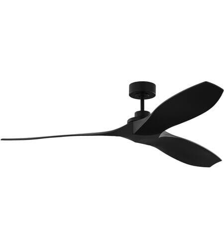 Collins Coastal Smart 60" Indoor/Outdoor Ceiling Fan in Midnight Black