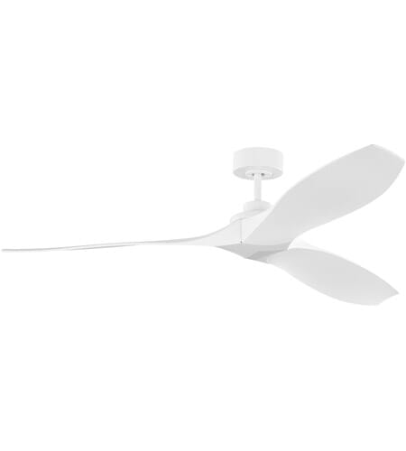 Collins Coastal Smart 60" Indoor/Outdoor Ceiling Fan in Matte White