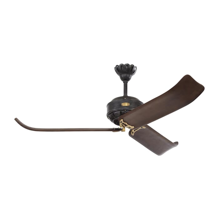 Monte Carlo Cupra 60" Indoor Ceiling Fan in Antique Iron Monte Carlo Cupra 60" Indoor Ceiling Fan in Antique Iron