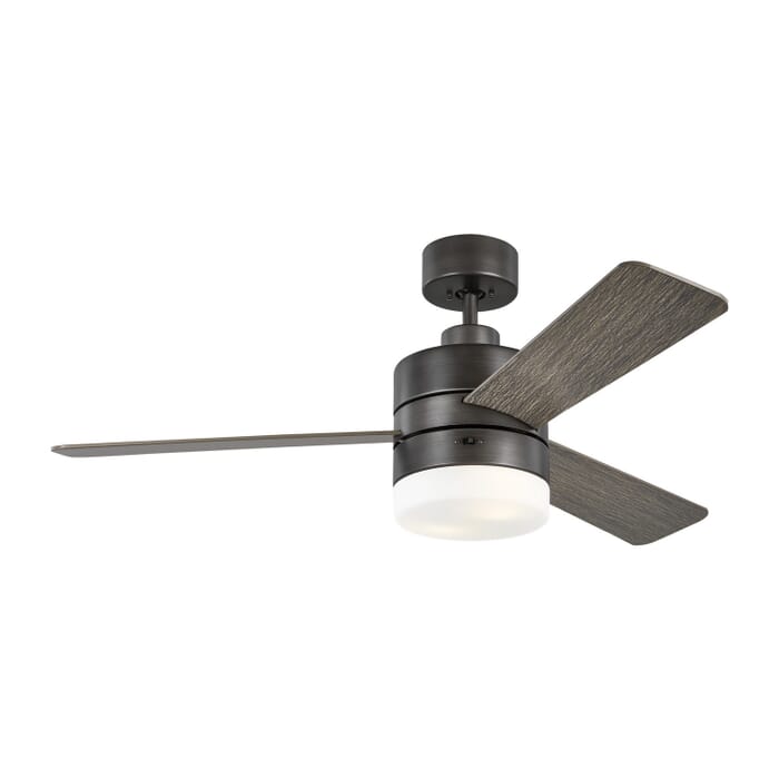 Era 2-Light 44in Ceiling Fan in Aged Pewter Era 2-Light 44in Ceiling Fan in Aged Pewter