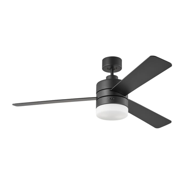 Era 2-Light 52in Ceiling Fan in Midnight Black Era 2-Light 52in Ceiling Fan in Midnight Black