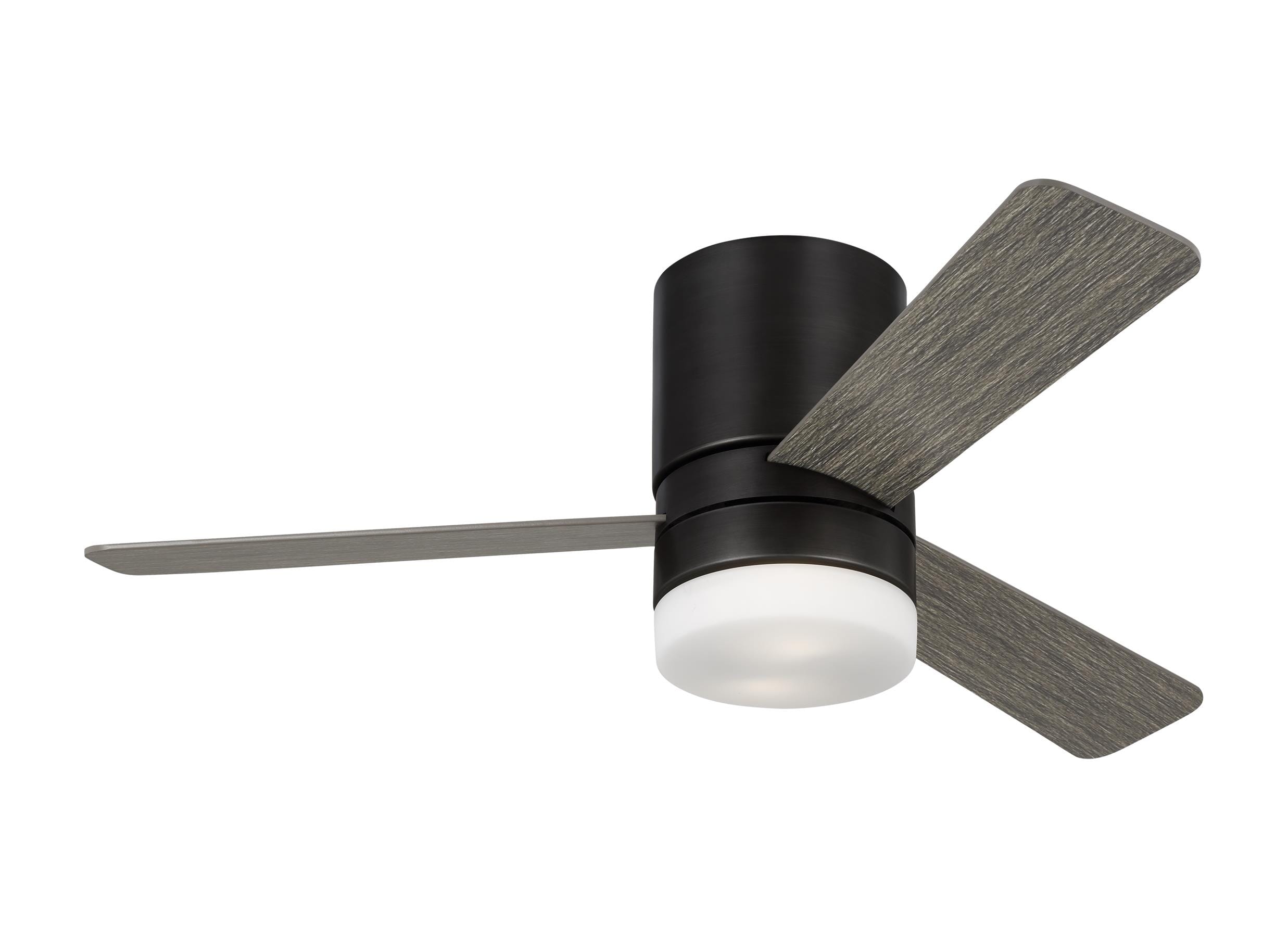 Era 44" Hugger LED Ceiling Fan in Aged Pewter