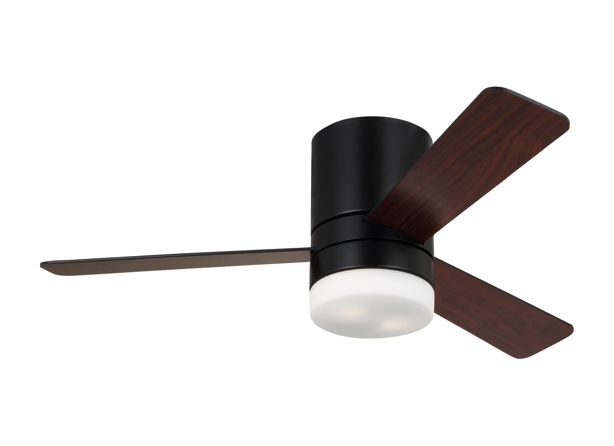 Era 44" Hugger LED Ceiling Fan in Midnight Black