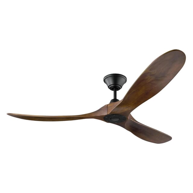 Monte Carlo 60-inch Maverick Damp Rated Ceiling Fan in Black