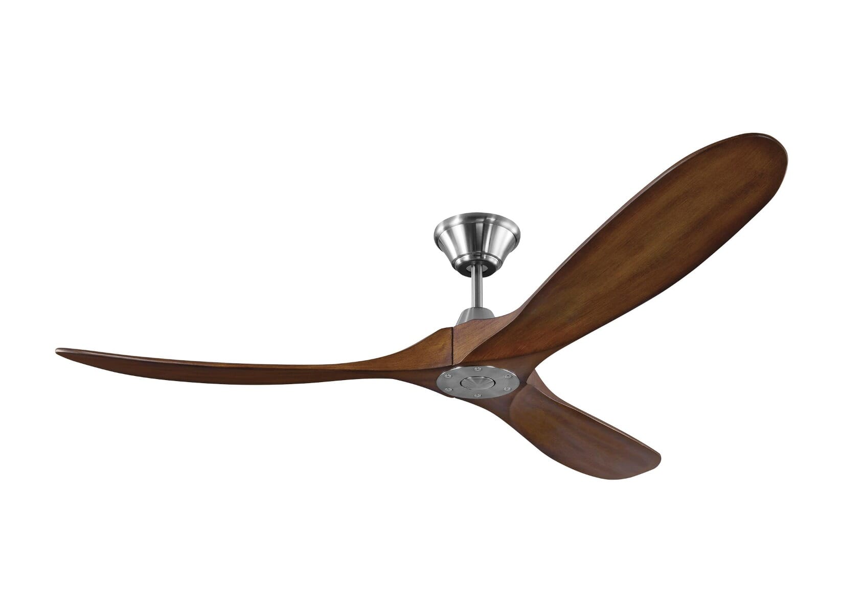 Maverick Indoor/Outdoor 60" Ceiling Fan in Brushed Steel