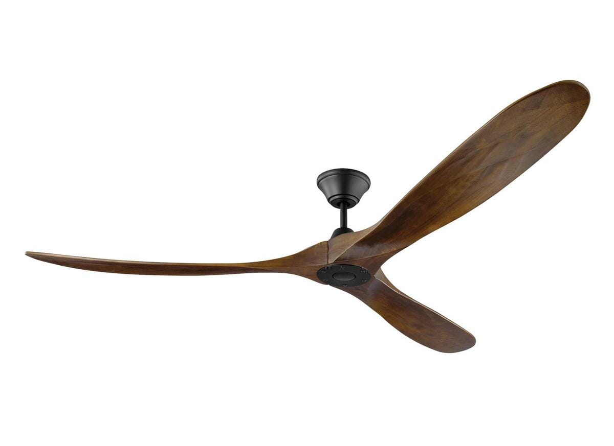 70" Maverick Max Outdoor Ceiling Fan in Black