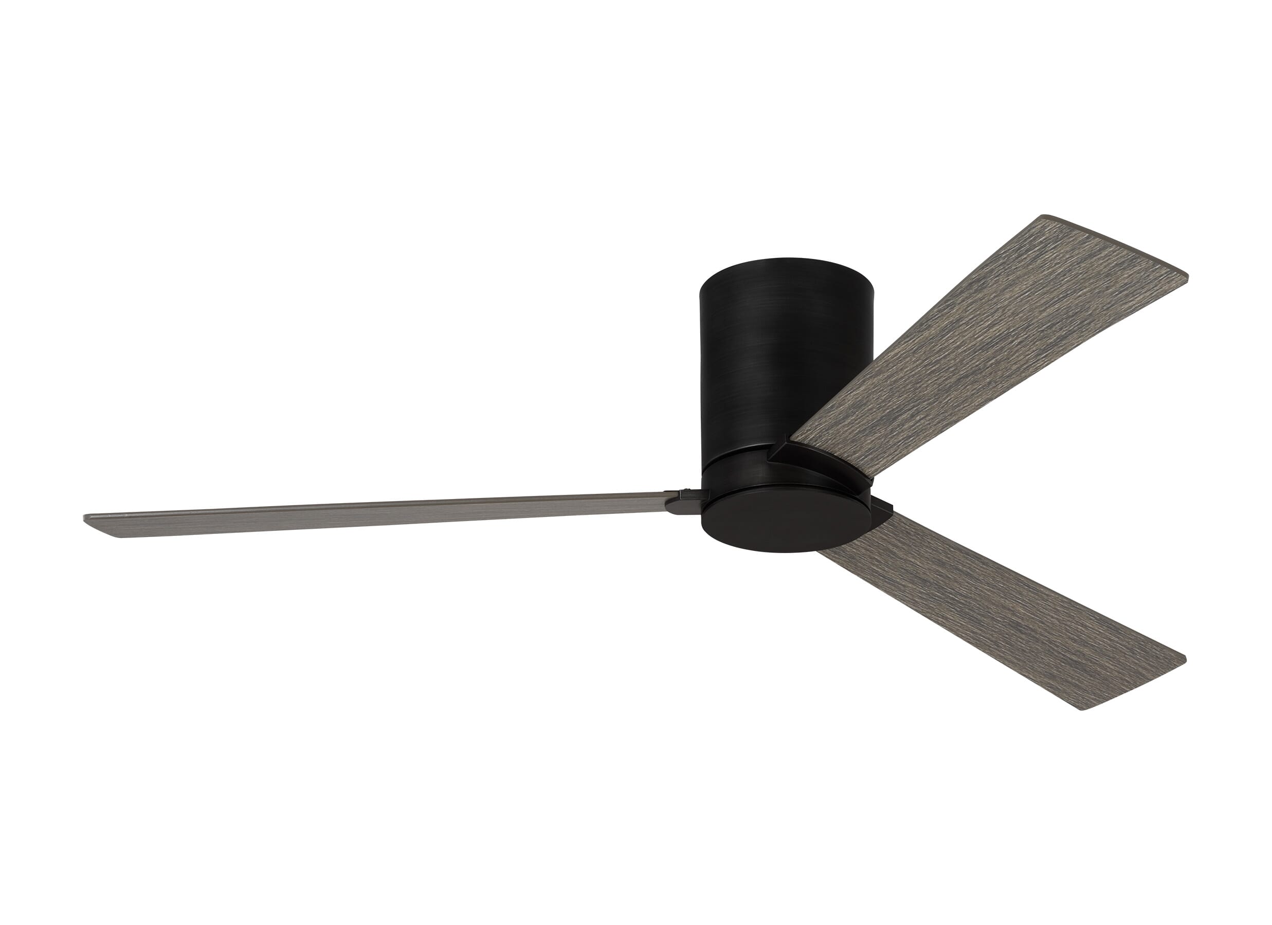 Rozzen Hugger 44" Ceiling Fan in Aged Pewter