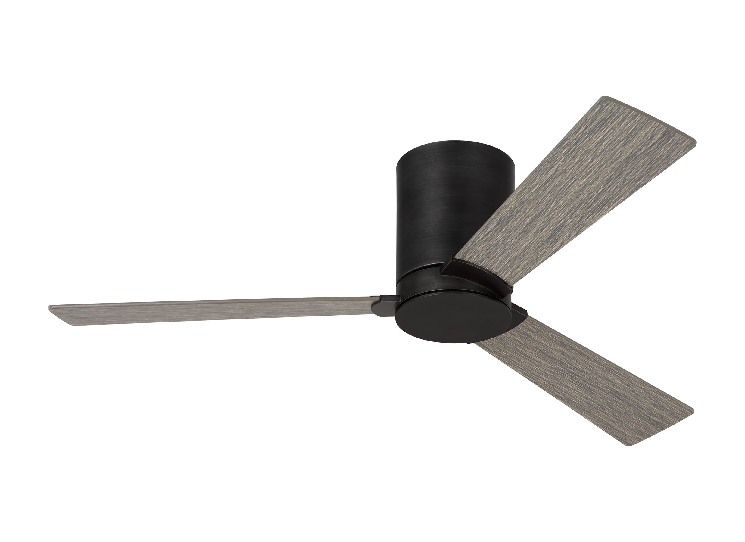 Rozzen Hugger 52" Ceiling Fan in Aged Pewter