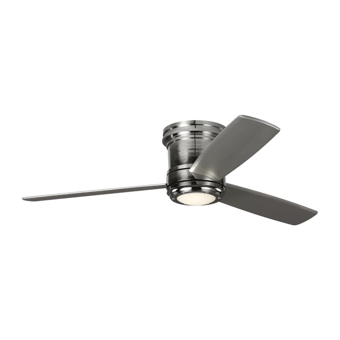 Monte Carlo Aerotour 56" Indoor Flush Mount Ceiling Fan in Polished Nickel Monte Carlo Aerotour 56" Indoor Flush Mount Ceiling Fan in Polished Nickel