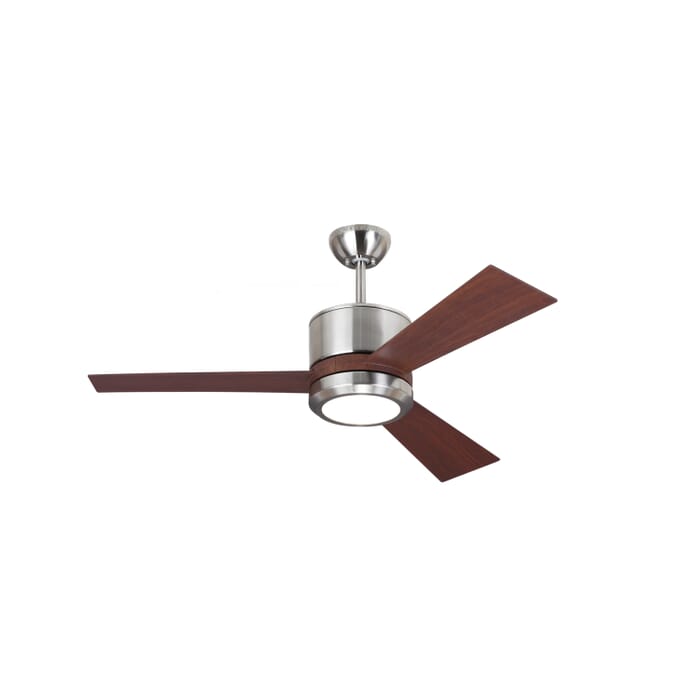 Monte Carlo Vision II 42" Ceiling Fan in Brushed Steel Monte Carlo Vision II 42" Ceiling Fan in Brushed Steel