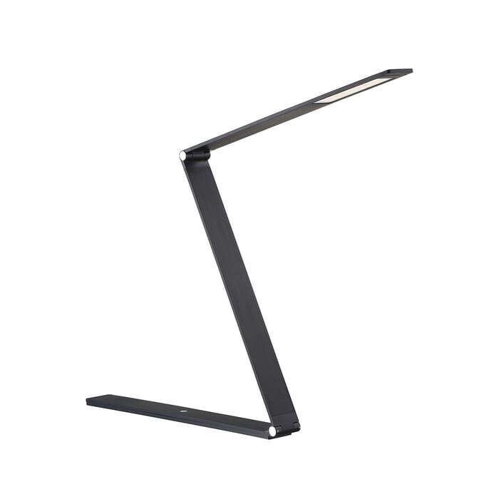 Savoy House Fusion Z LED Task Lamp with Dimmer in Black Savoy House Fusion Z LED Task Lamp with Dimmer in Black