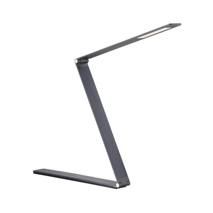 Savoy House Fusion Z LED Task Lamp with Dimmer in Blue Gray Savoy House Fusion Z LED Task Lamp with Dimmer in Blue Gray