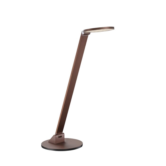 Savoy House Fusion LED Task Lamp with Dimmer in Rose Gold Bronze Savoy House Fusion LED Task Lamp with Dimmer in Rose Gold Bronze