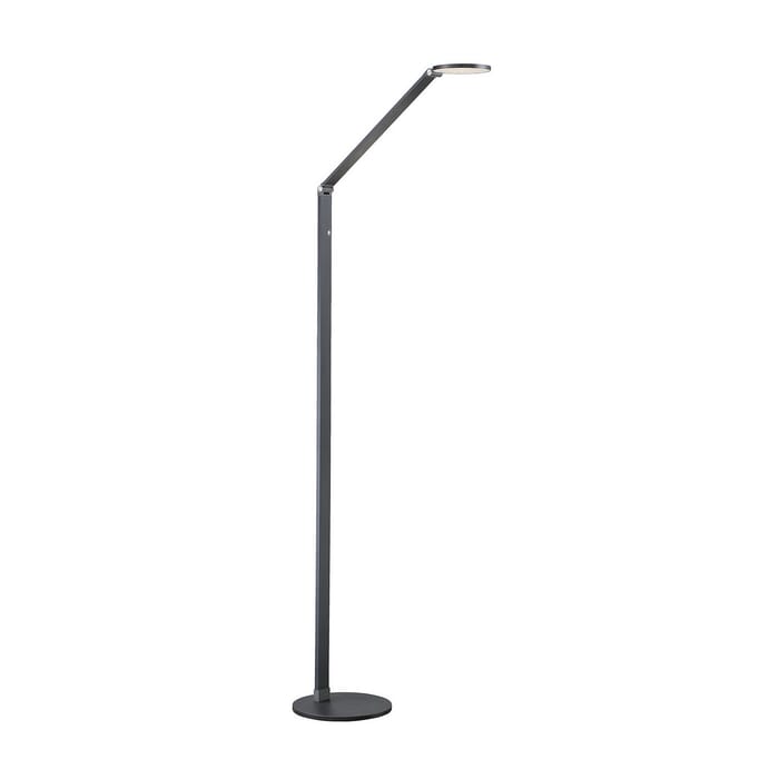 Savoy House Fusion LED Floor Lamp with Dimmer in Blue Gray Savoy House Fusion LED Floor Lamp with Dimmer in Blue Gray