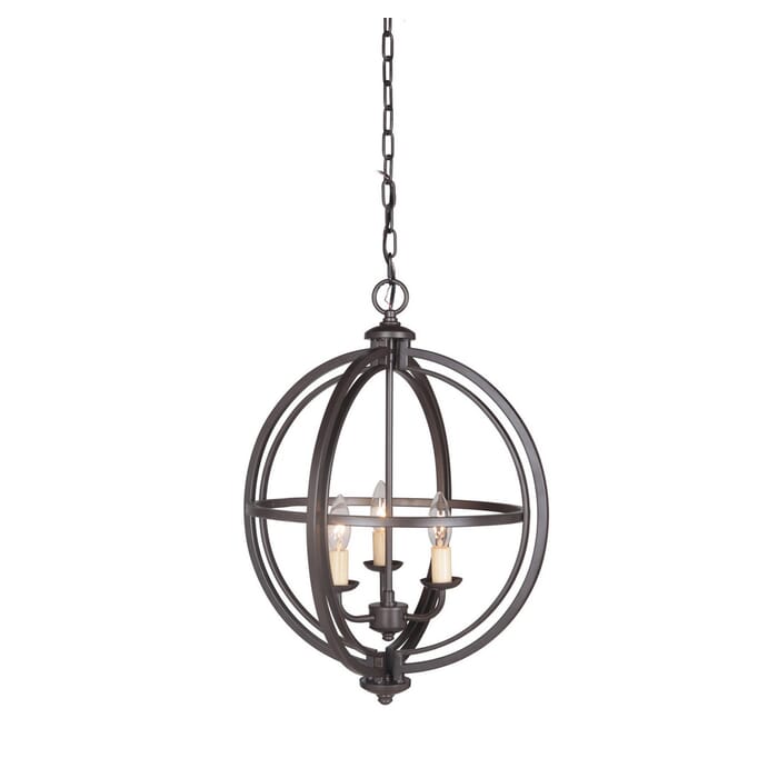 Craftmade Berkeley 3-Light 17" Foyer Light in Espresso Craftmade Berkeley 3-Light 17" Foyer Light in Espresso