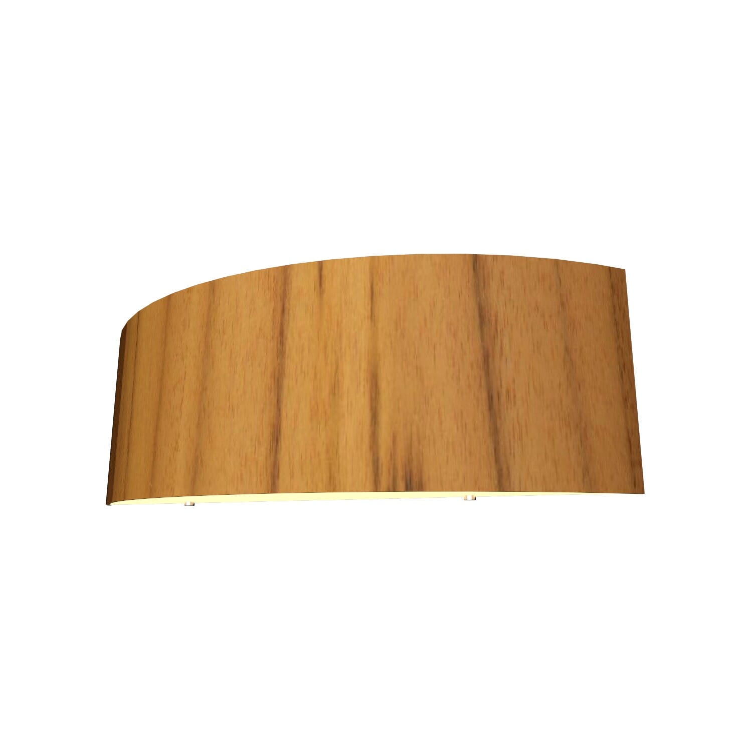 Clean LED Wall Lamp in Teak