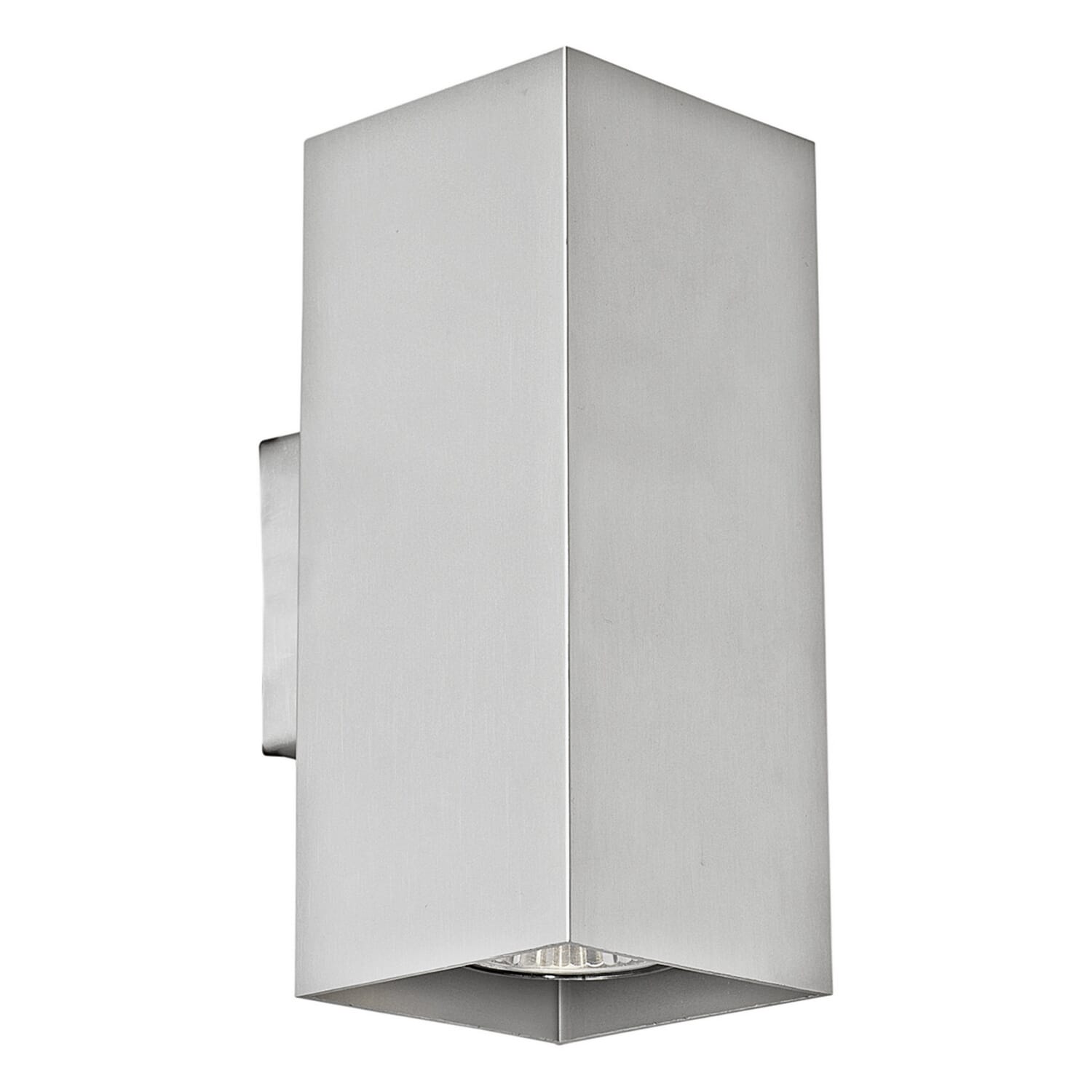 Madras 2-Light Wall Mount in Aluminum