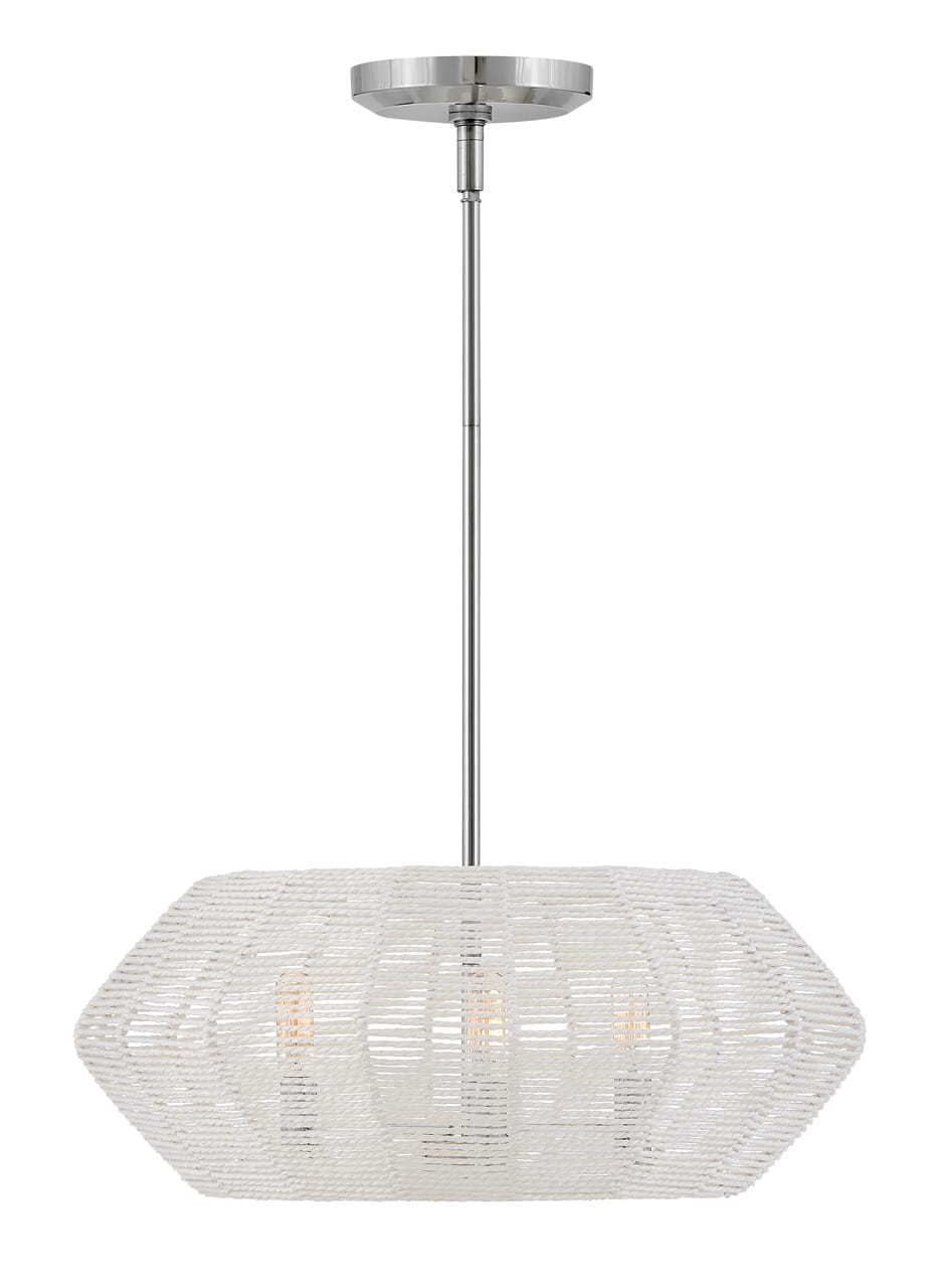 Luca 3-Light Chandelier In Polished Chrome*