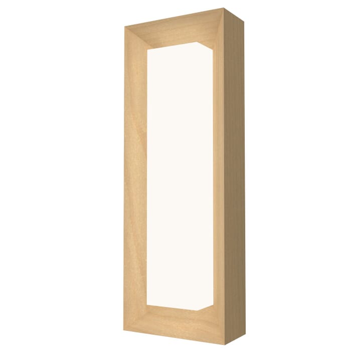 Squares LED Wall Lamp in Maple Squares LED Wall Lamp in Maple