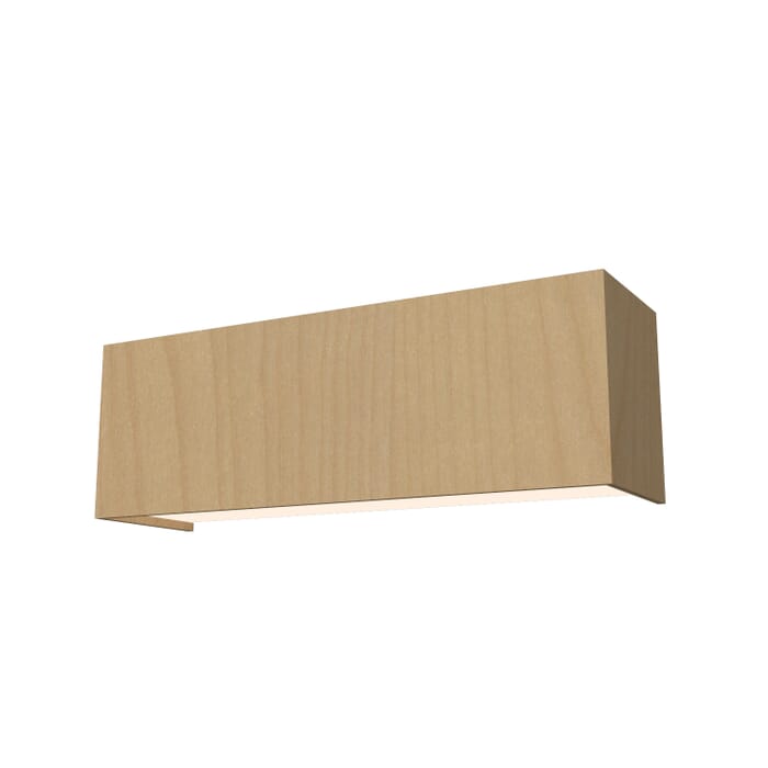 Clean 1-Light Wall Lamp in Maple Clean 1-Light Wall Lamp in Maple