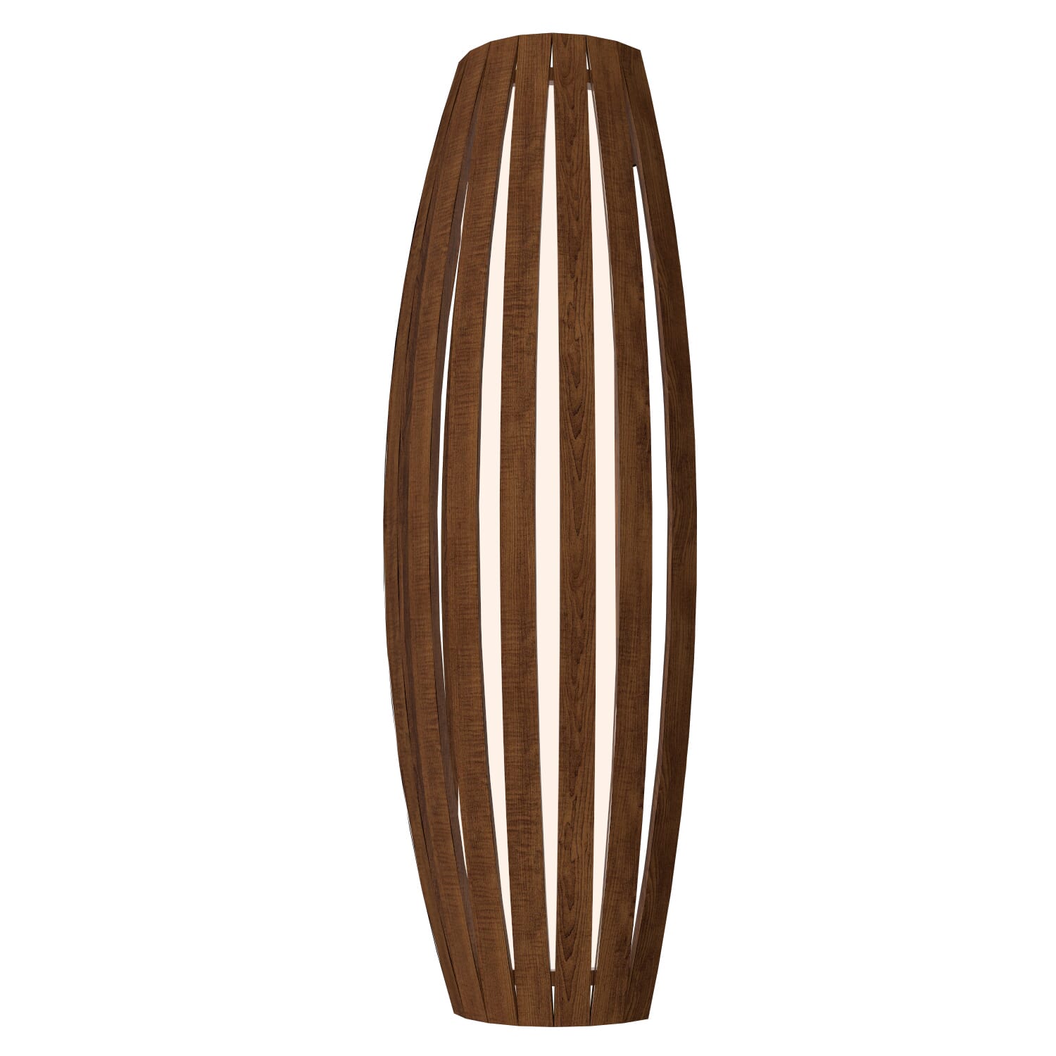 Barrel 3-Light Wall Lamp in Imbuia
