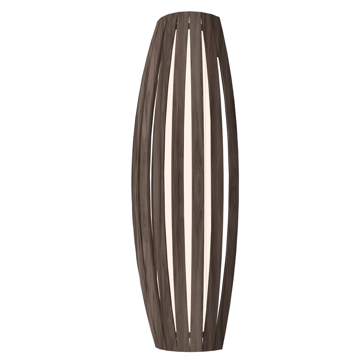 Barrel 3-Light Wall Lamp in American Walnut
