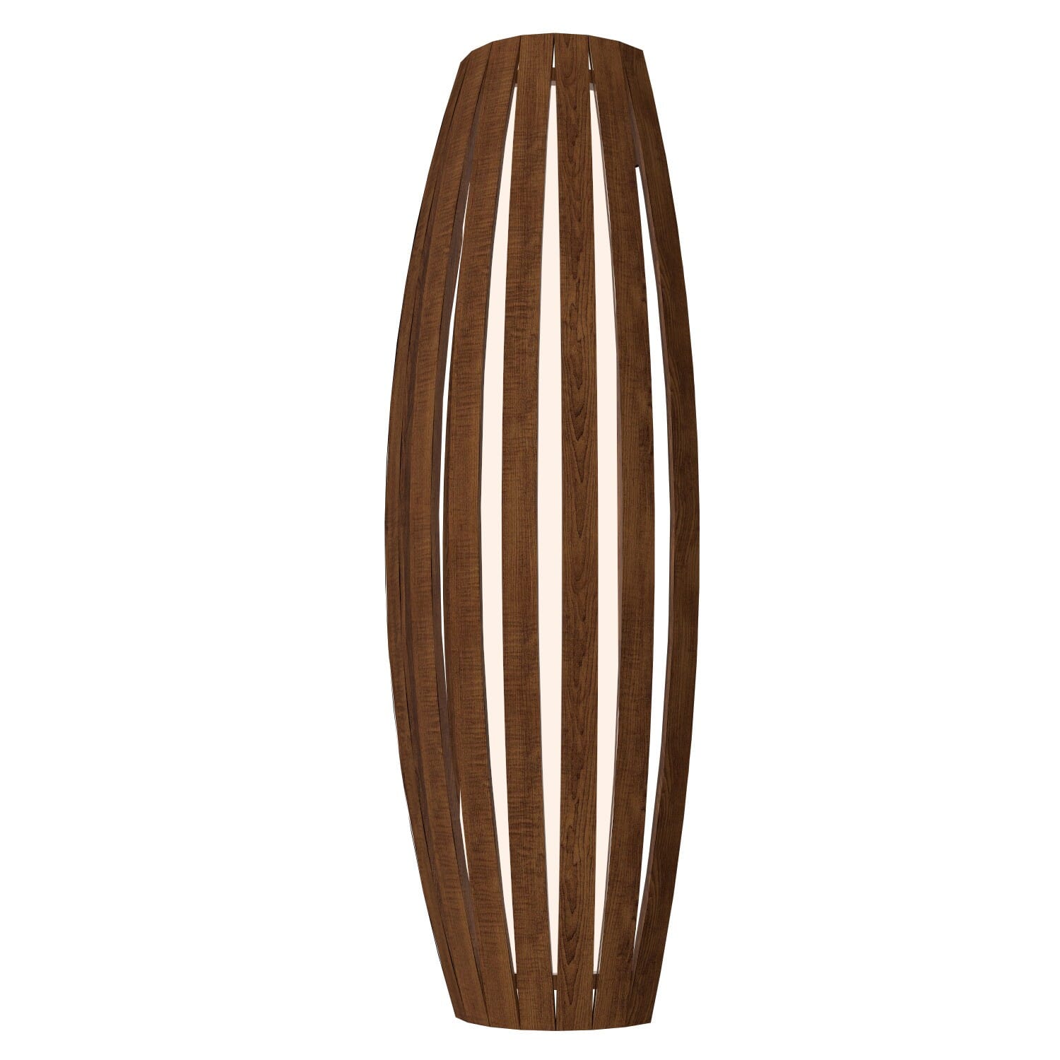 Barrel LED Wall Lamp in Imbuia