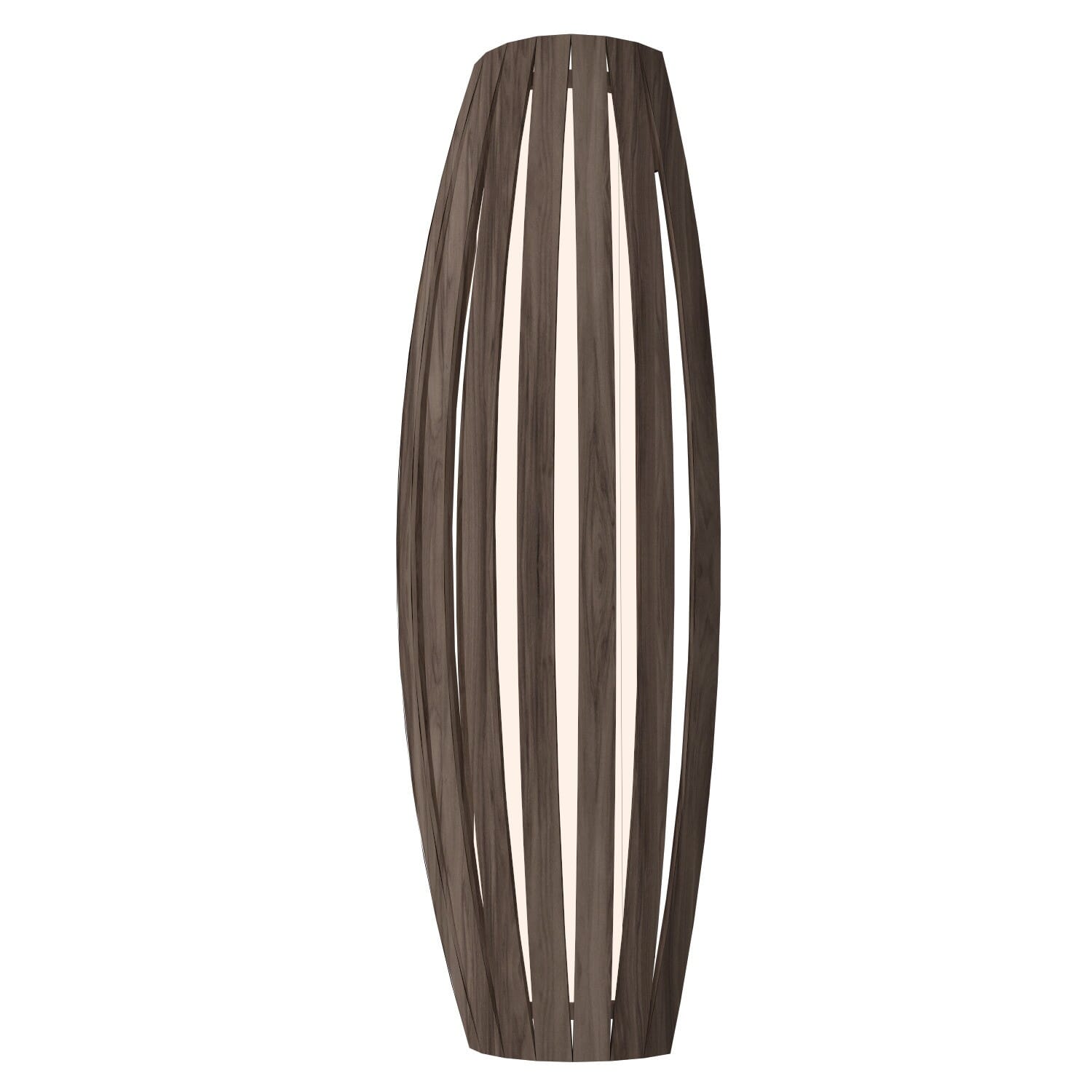 Barrel LED Wall Lamp in American Walnut