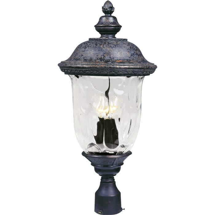 Maxim Lighting Carriage House VX 3-Lt 26.5" Outdoor Post Mt, Bronze Maxim Lighting Carriage House VX 3-Lt 26.5" Outdoor Post Mt, Bronze