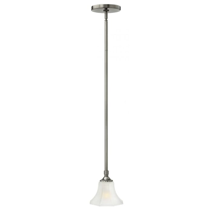 Hinkley Billie 1-Light Pendant in Brushed Nickel Hinkley Billie 1-Light Pendant in Brushed Nickel