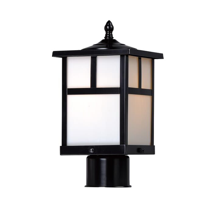 Maxim Lighting Coldwater 1-Light 1-Light Outdoor Pole/Post Mount in Black Maxim Lighting Coldwater 1-Light 1-Light Outdoor Pole/Post Mount in Black