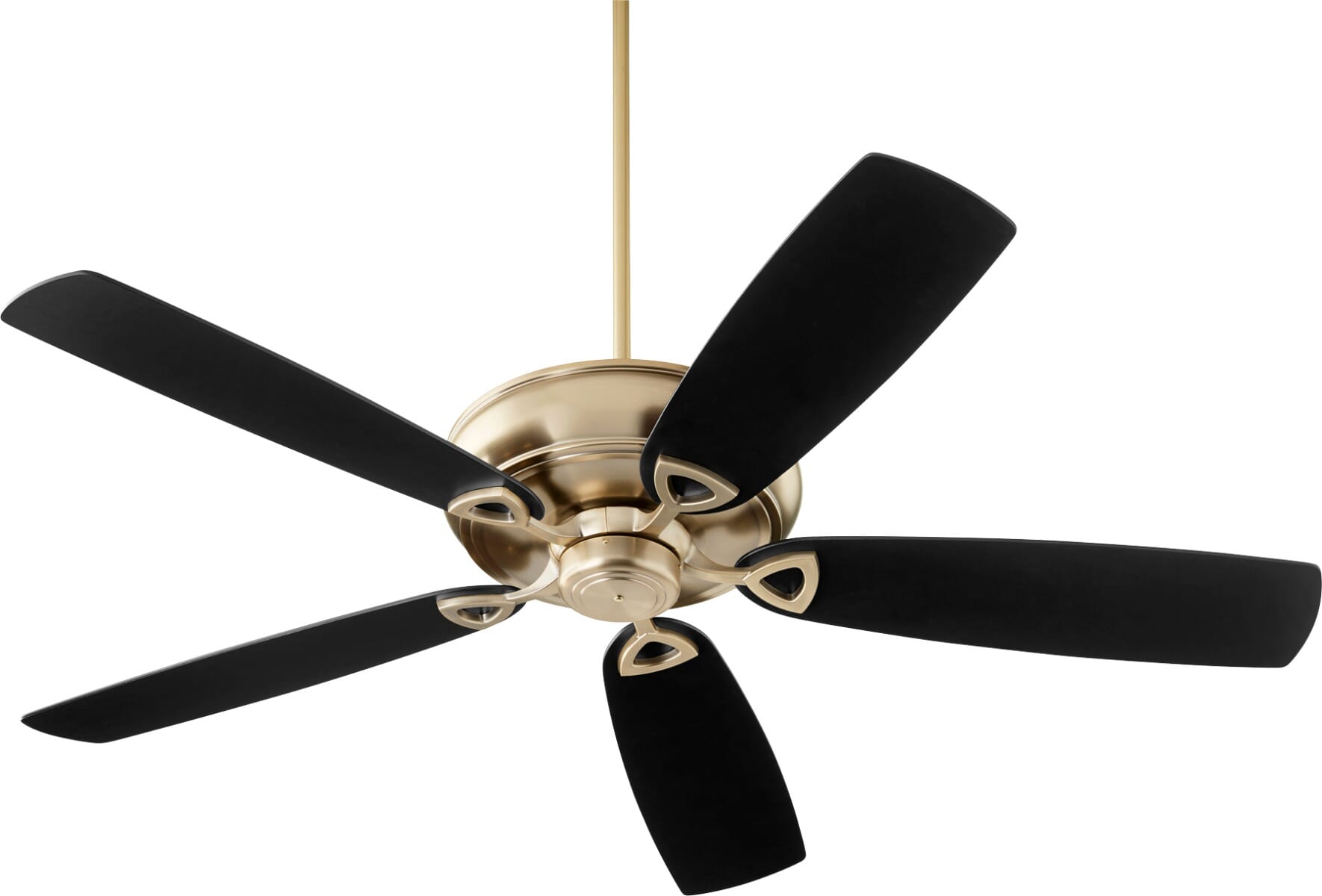 Quorum Alto 62" Indoor Ceiling Fan in Aged Brass