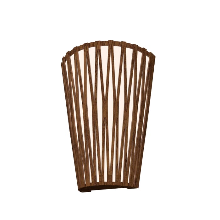 Living Hinges 1-Light Wall Lamp in Imbuia Living Hinges 1-Light Wall Lamp in Imbuia