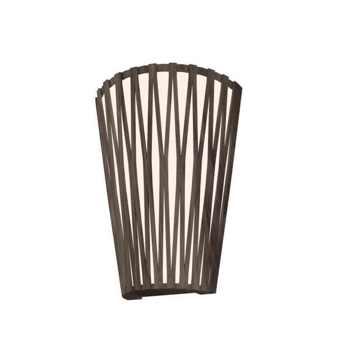 Living Hinges 1-Light Wall Lamp in American Walnut Living Hinges 1-Light Wall Lamp in American Walnut