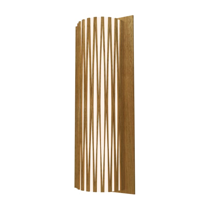 Living Hinges 2-Light Wall Lamp in Louro Freijo Living Hinges 2-Light Wall Lamp in Louro Freijo