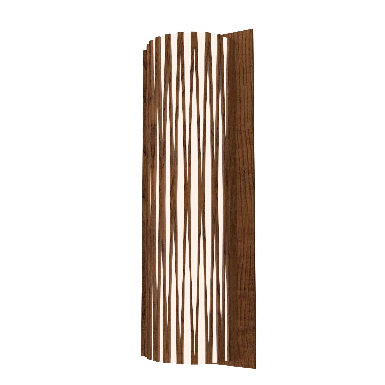 Living Hinges LED Wall Lamp in Imbuia