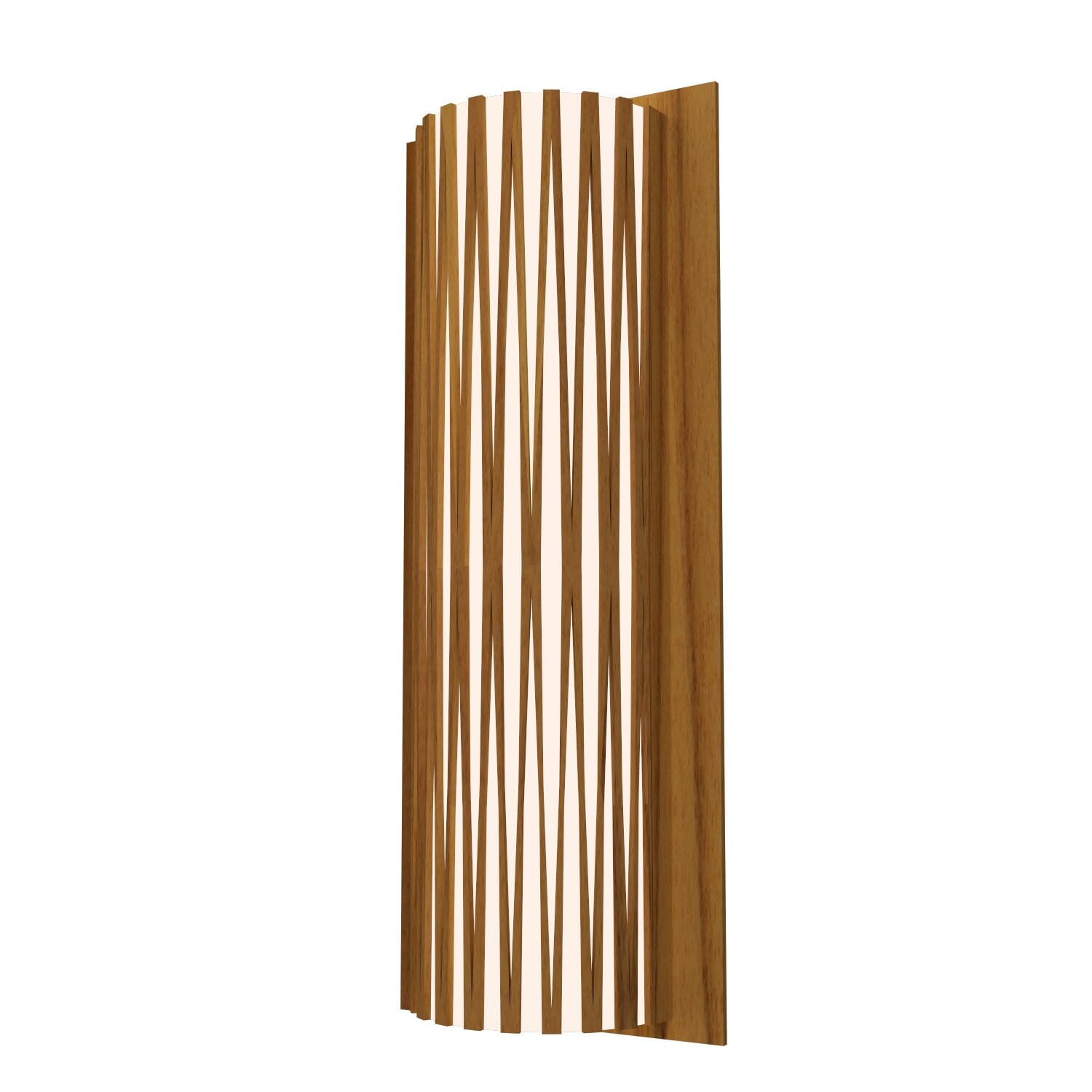Living Hinges LED Wall Lamp in Teak