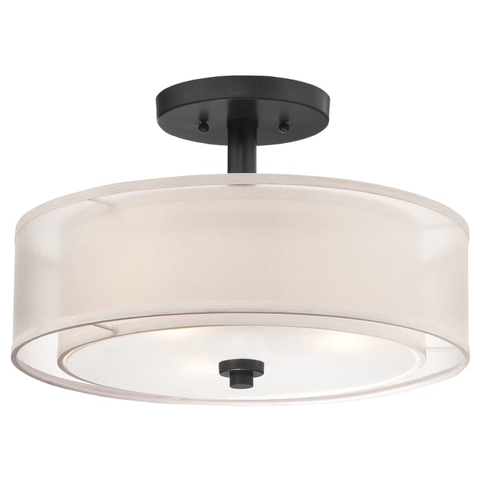 Minka Lavery Parsons Studio 3-Light Ceiling Light in Sand Coal Minka Lavery Parsons Studio 3-Light Ceiling Light in Sand Coal