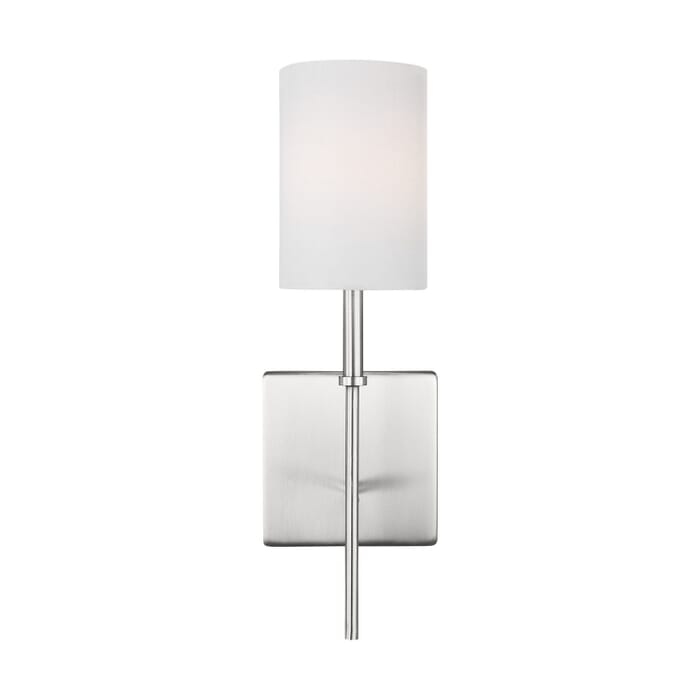 Foxdale 1-Light LED Bathroom Vanity Light in Brushed Nickel Foxdale 1-Light LED Bathroom Vanity Light in Brushed Nickel