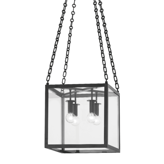 Hudson Valley Catskill 4-Light Mini Pendant in Aged Iron Hudson Valley Catskill 4-Light Mini Pendant in Aged Iron