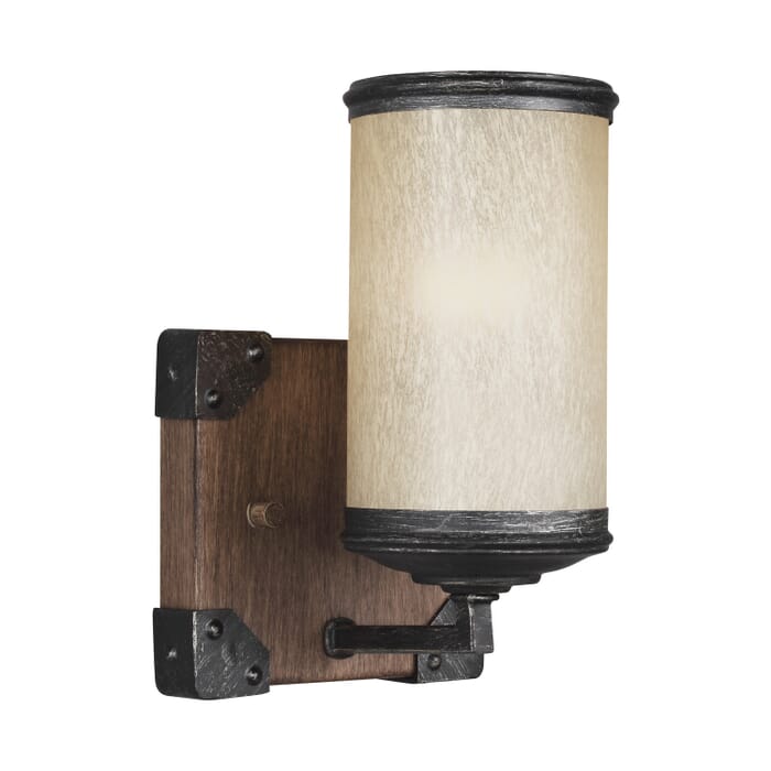 Dunning 1-Light Bathroom Vanity Light Sconce in Stardust Dunning 1-Light Bathroom Vanity Light Sconce in Stardust