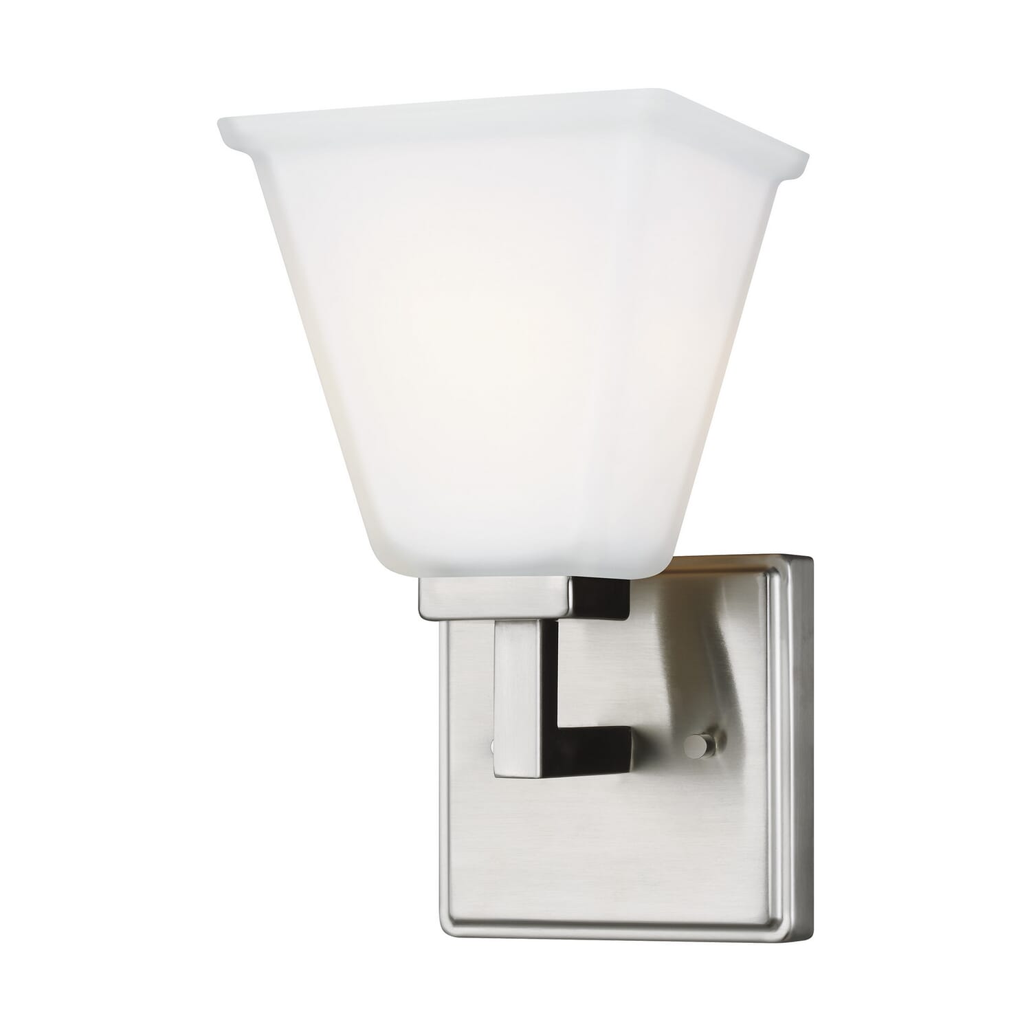 Ellis Harper 1-Light Bathroom Vanity Light Sconce in Brushed Nickel