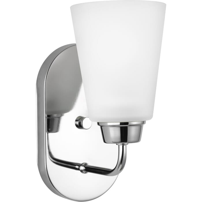 Sea Gull Kerrville 10" Wall Sconce in Chrome Sea Gull Kerrville 10" Wall Sconce in Chrome