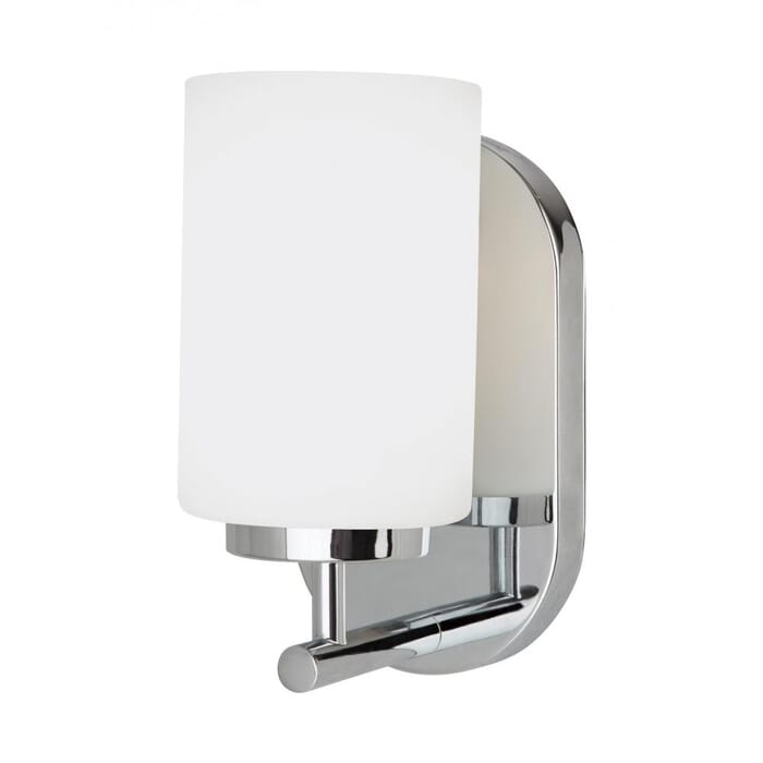 Sea Gull Oslo 9" Wall Sconce in Chrome Sea Gull Oslo 9" Wall Sconce in Chrome