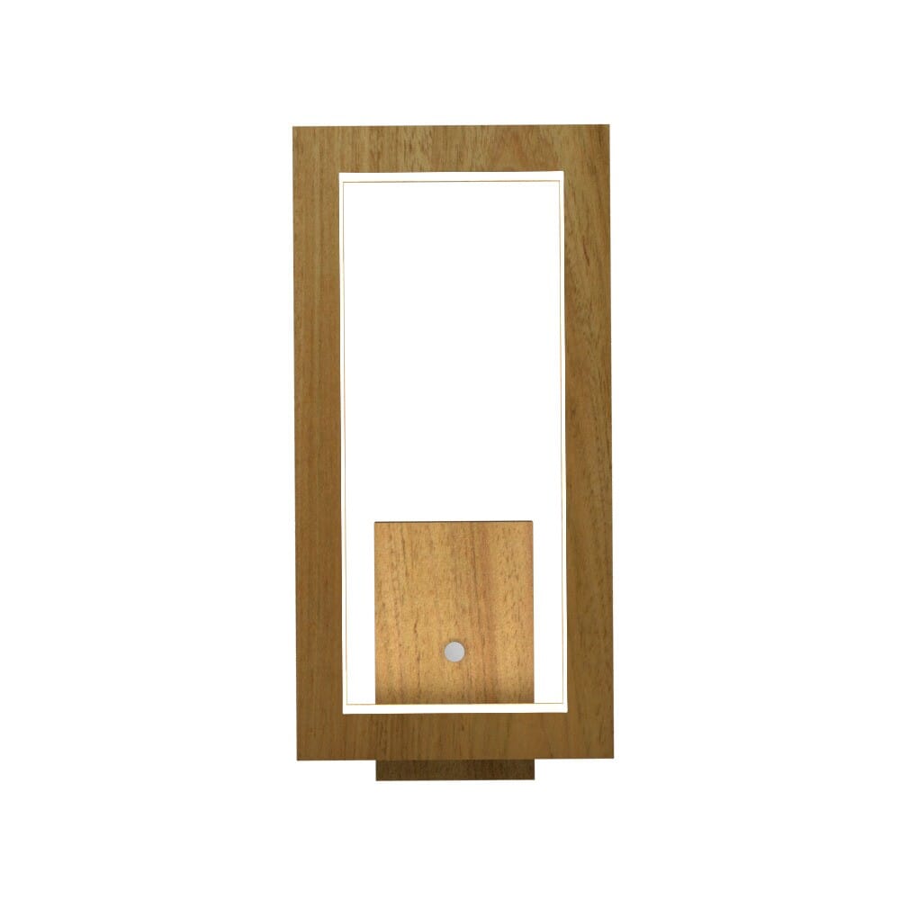 Frame LED Wall Lamp in Louro Freijo