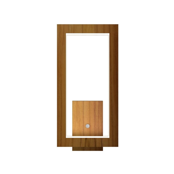 Frame LED Wall Lamp in Teak Frame LED Wall Lamp in Teak