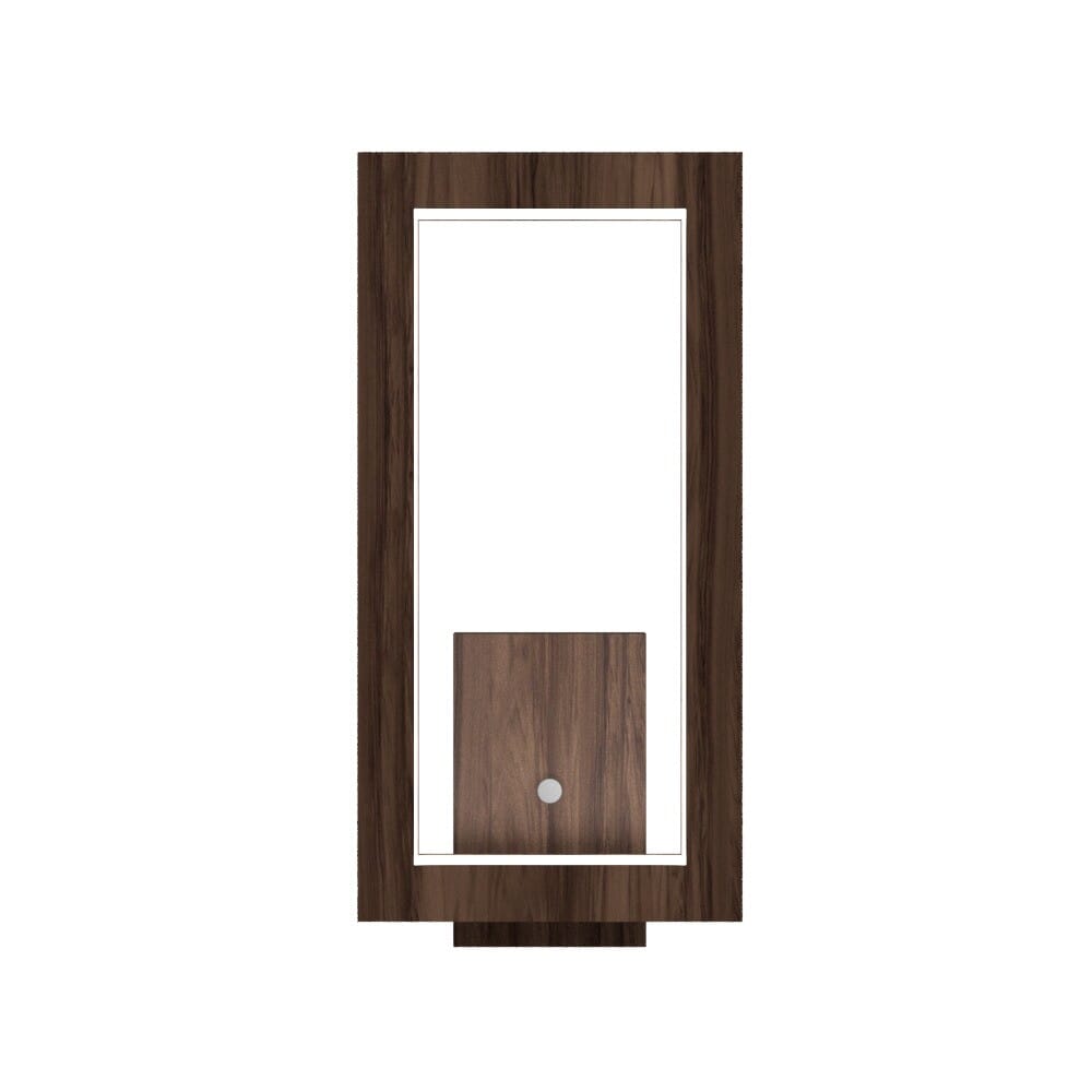 Frame LED Wall Lamp in American Walnut